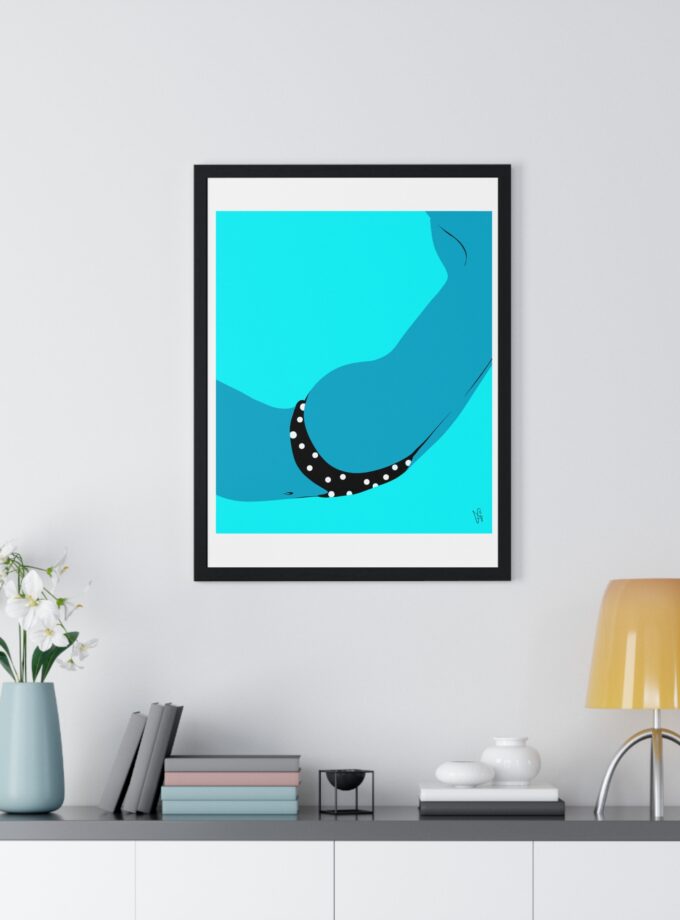 Dive In Poster, Framed