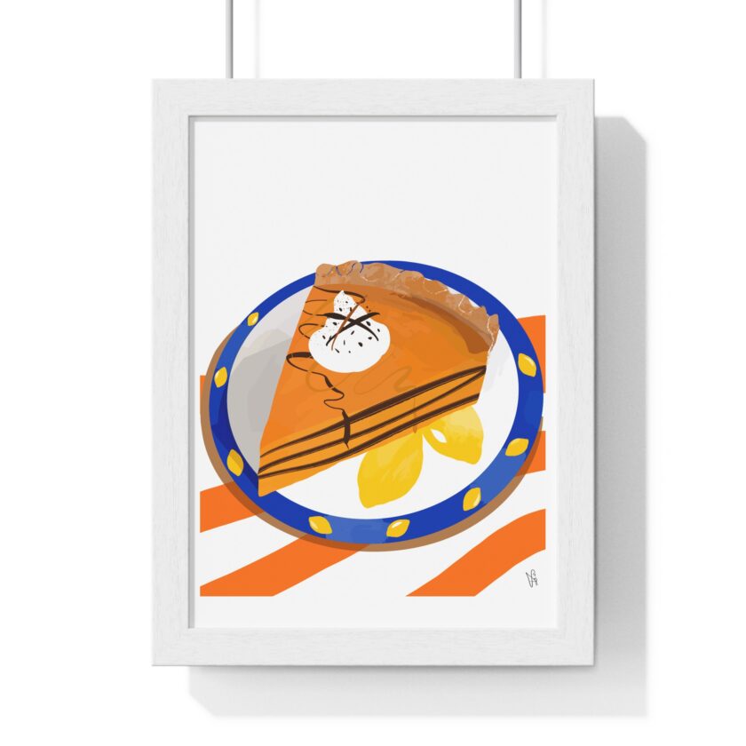 Pumpkin Pie Poster, Framed - Image 16