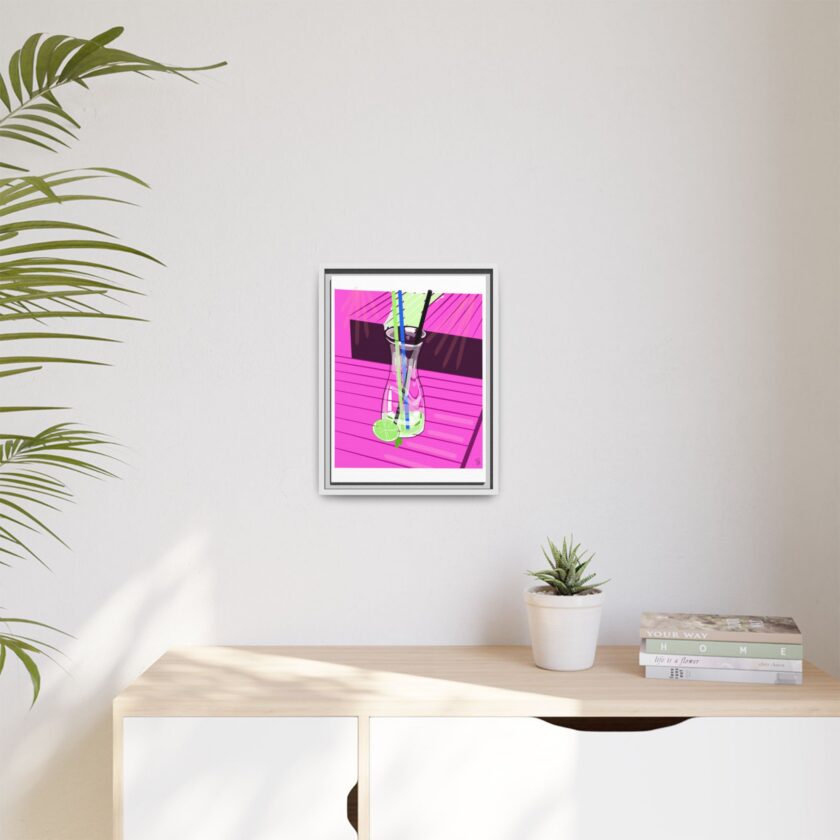 Mojito In Starigrad Canvas, Framed - Image 35