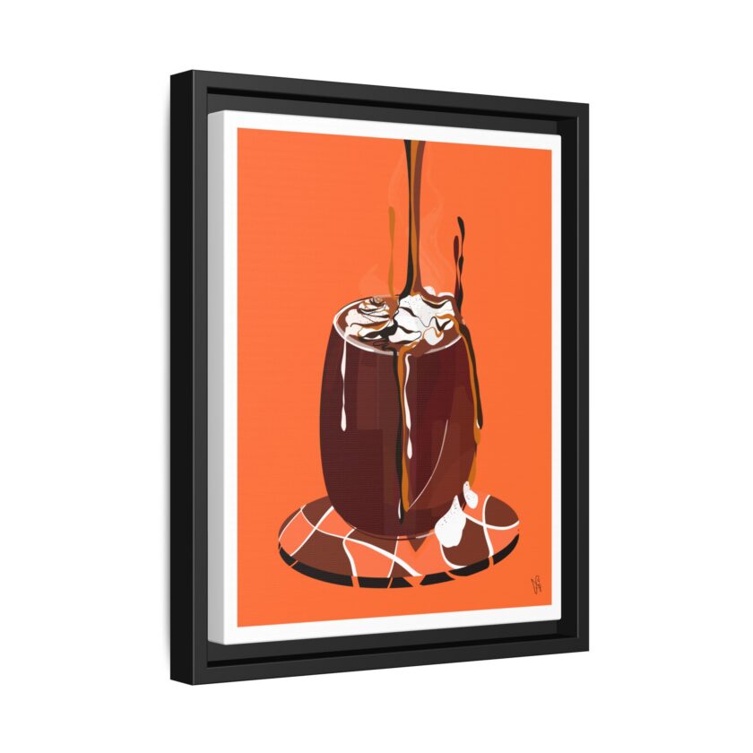 Hot Chocolate Canvas, Framed - Image 2