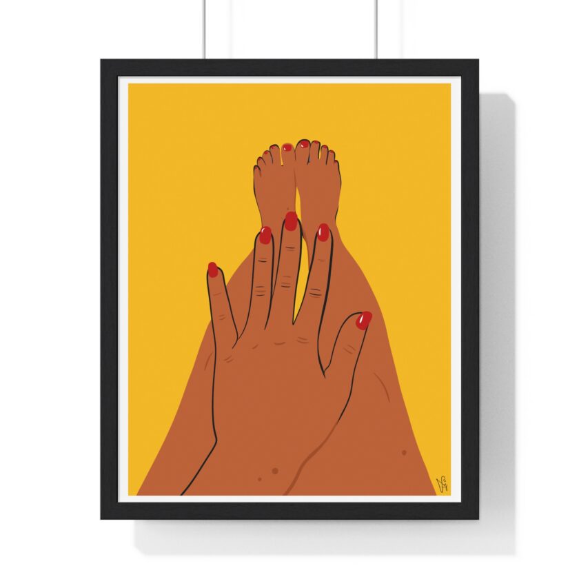 Sun Bath Poster, Framed - Image 19
