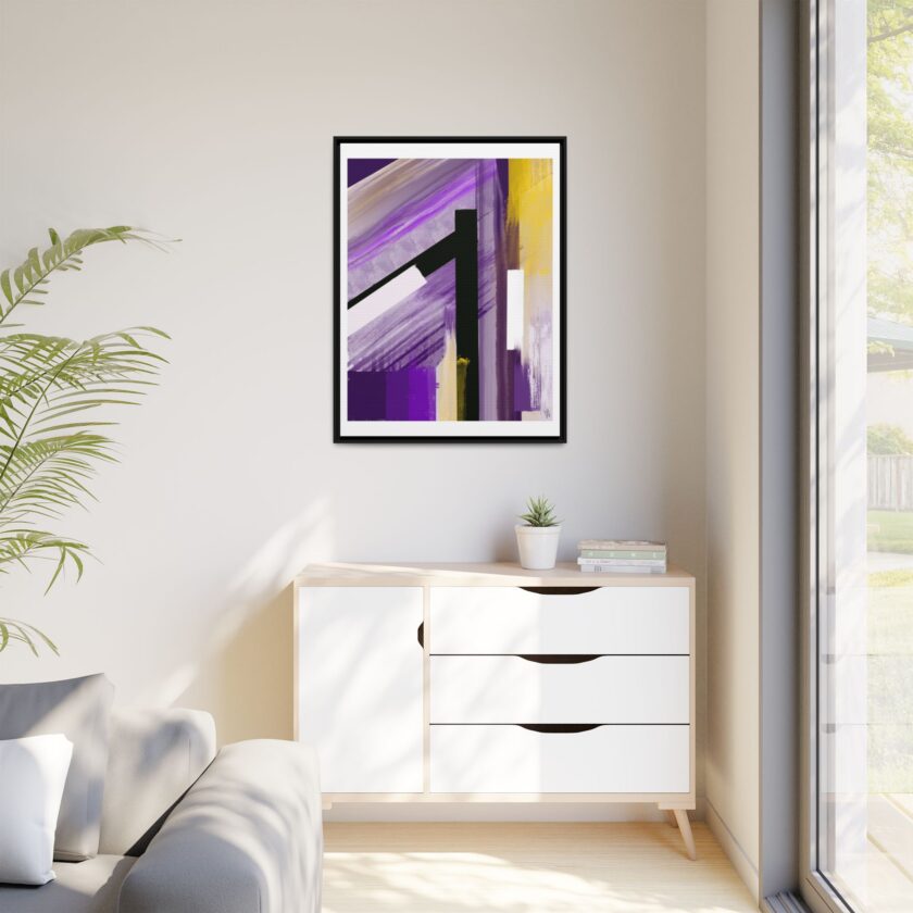 Lilac Canvas, Framed - Image 19