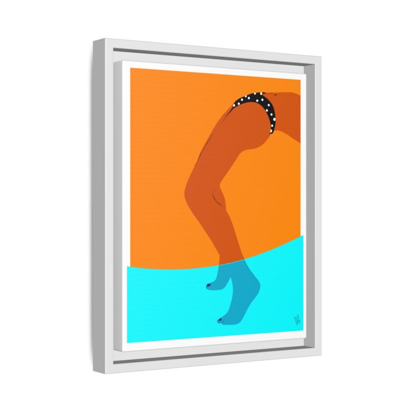 Pool Bridge Canvas, Framed - Image 26