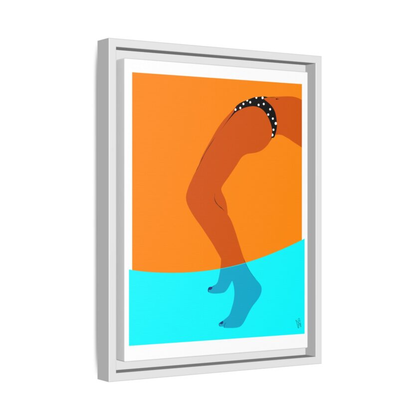 Pool Bridge Canvas, Framed - Image 34