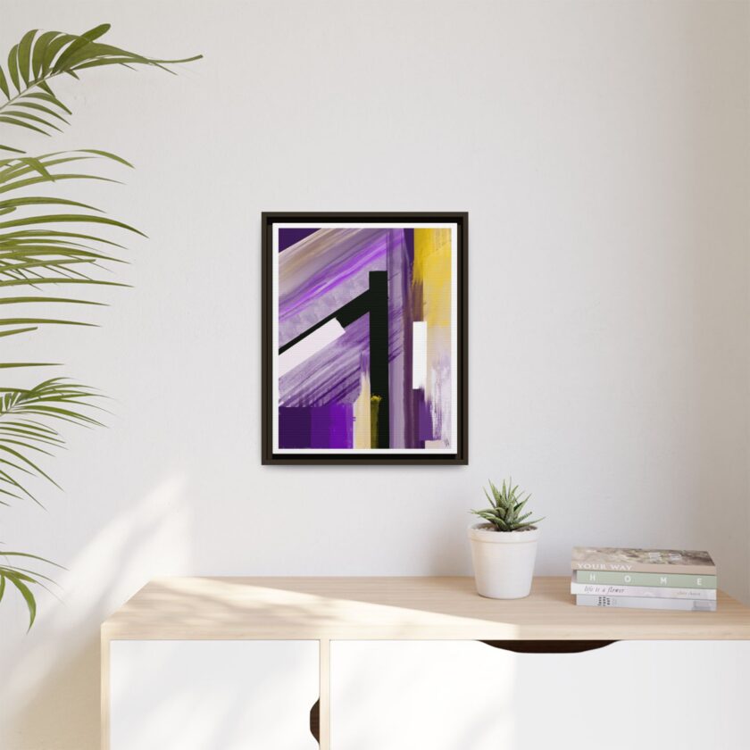 Lilac Canvas, Framed - Image 39