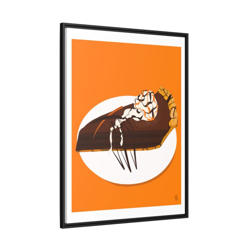Chocolate Pie Canvas, Framed - Image 18