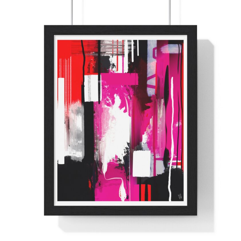 End Of Grieving Poster, Framed