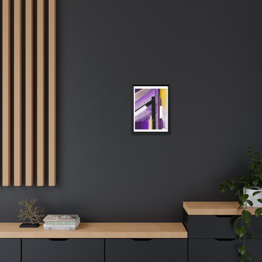 Lilac Canvas, Framed - Image 8