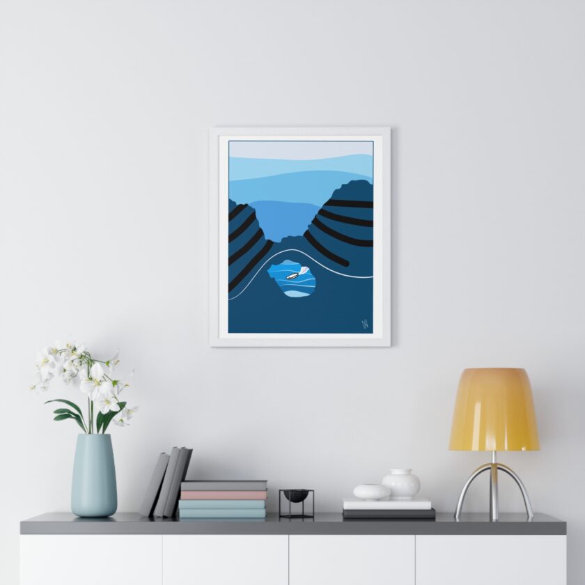 Sky Is Bright Poster, Framed - Image 23