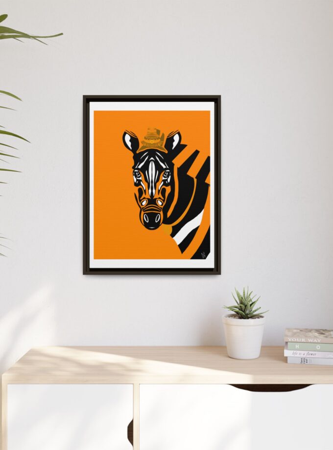 Savanna Canvas, Framed