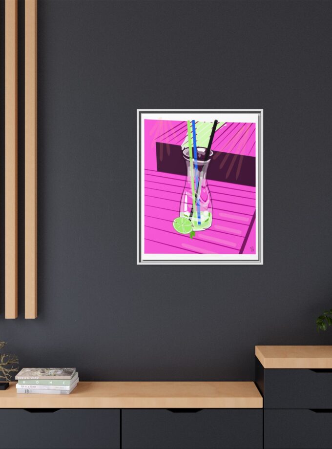 Mojito In Starigrad Canvas, Framed