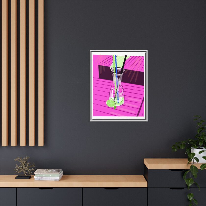 Mojito In Starigrad Canvas, Framed - Image 72