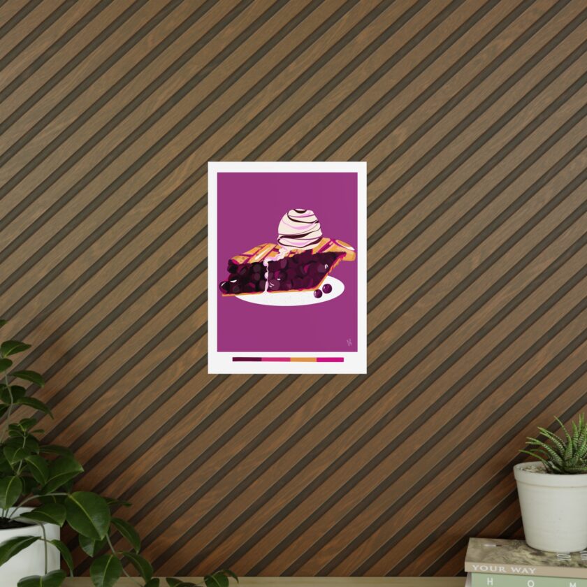 Blueberry Pie Poster - Image 3