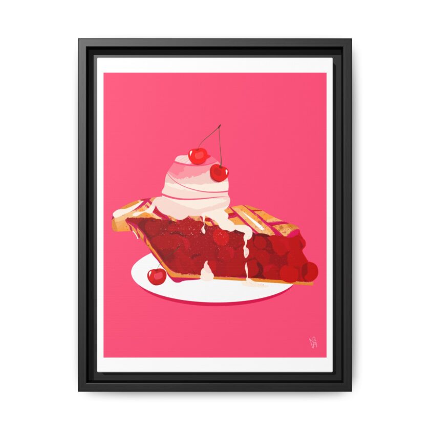 Cherry Pie Canvas, Framed - Image 5
