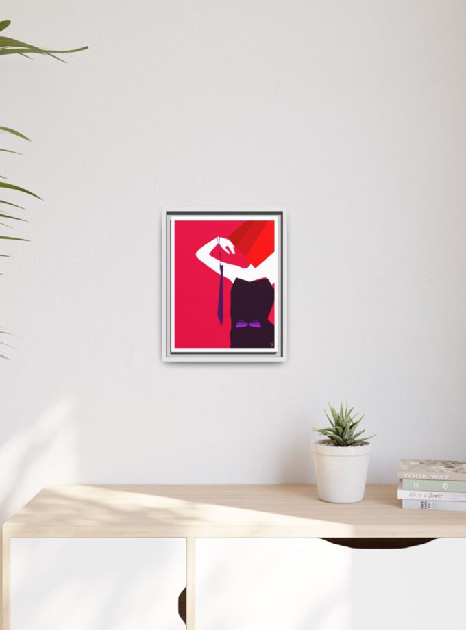 Mistress Canvas, Framed