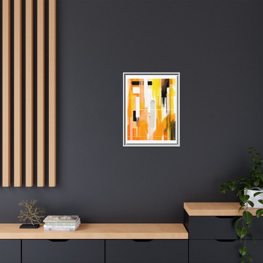 Liquid Gold Canvas, Framed - Image 52