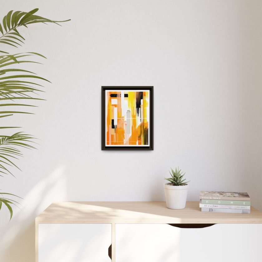 Liquid Gold Canvas, Framed - Image 23