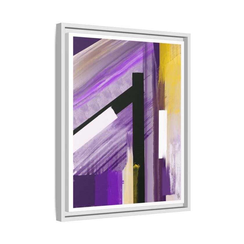 Lilac Canvas, Framed - Image 42