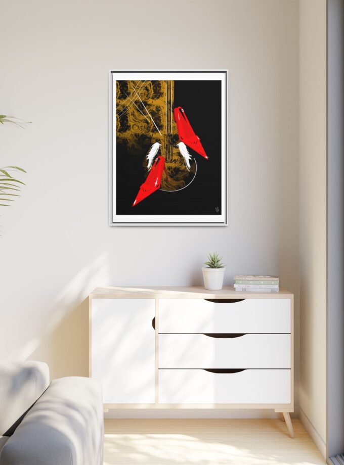 Birds Of A Feather Canvas, Framed