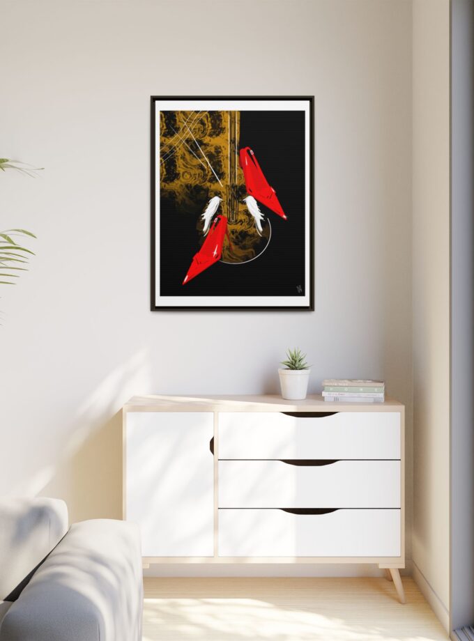 Birds Of A Feather Canvas, Framed