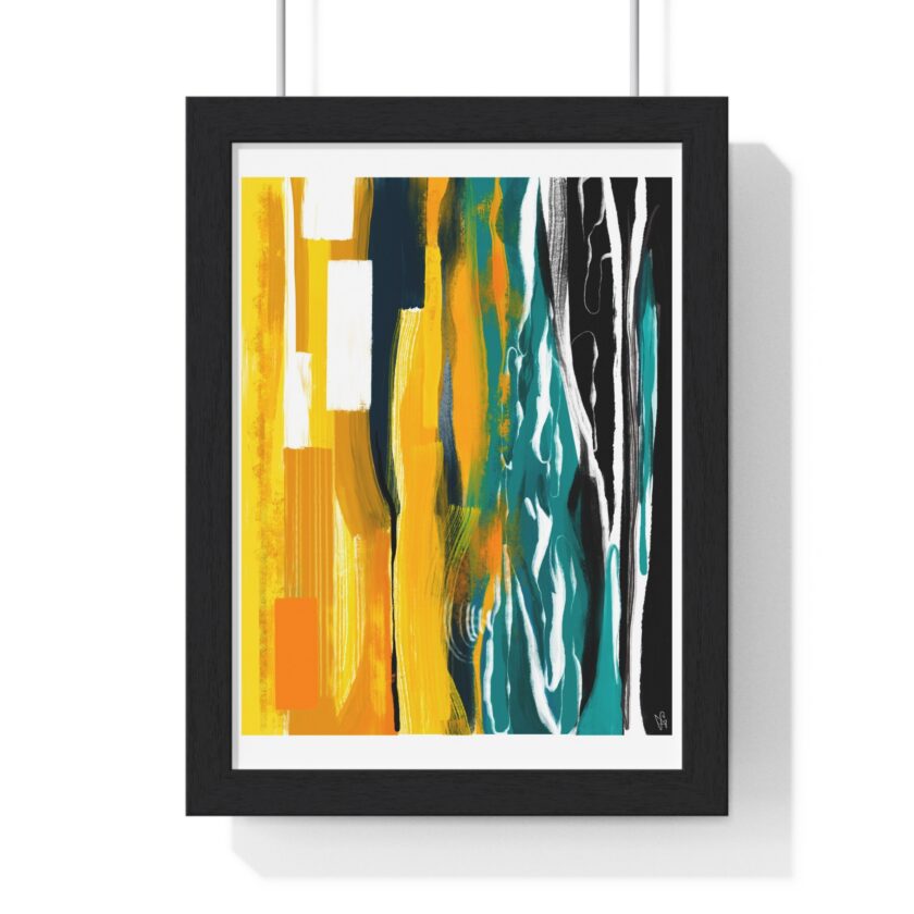Midnight Swim Poster, Framed - Image 13