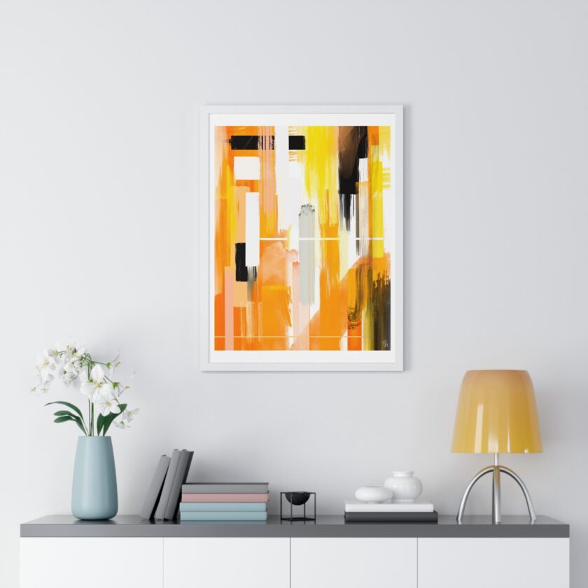Liquid Gold Poster, Framed - Image 11