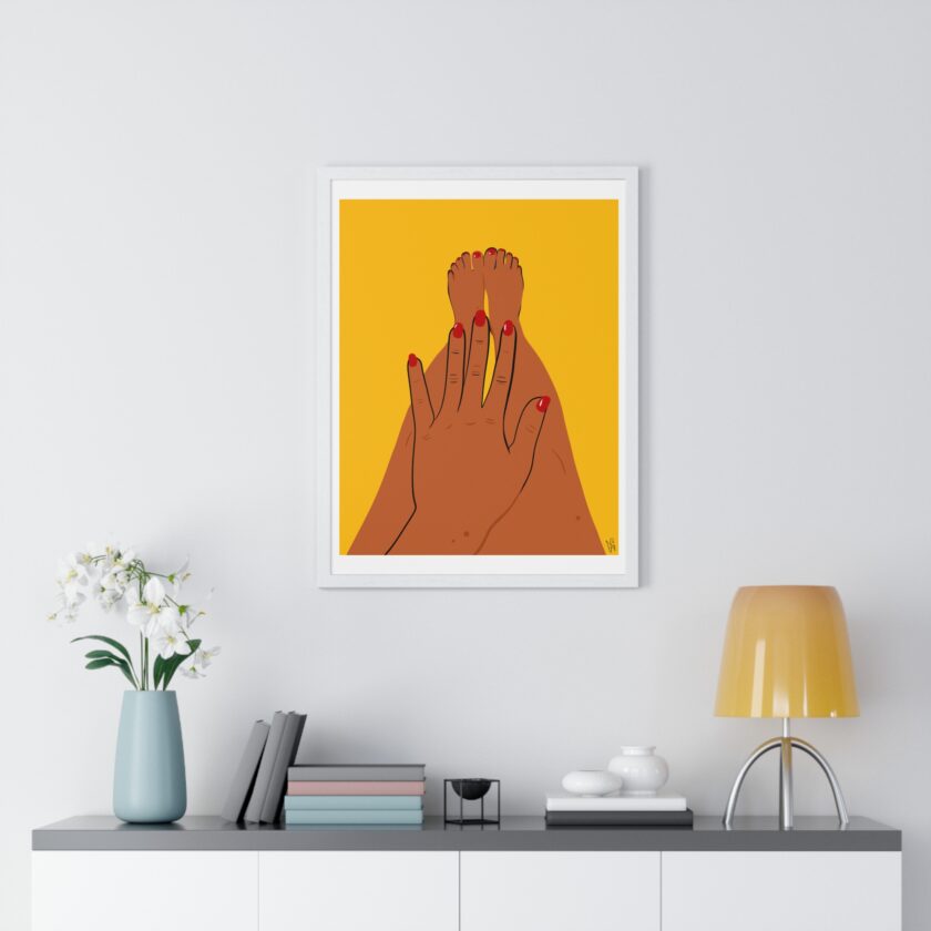 Sun Bath Poster, Framed - Image 11