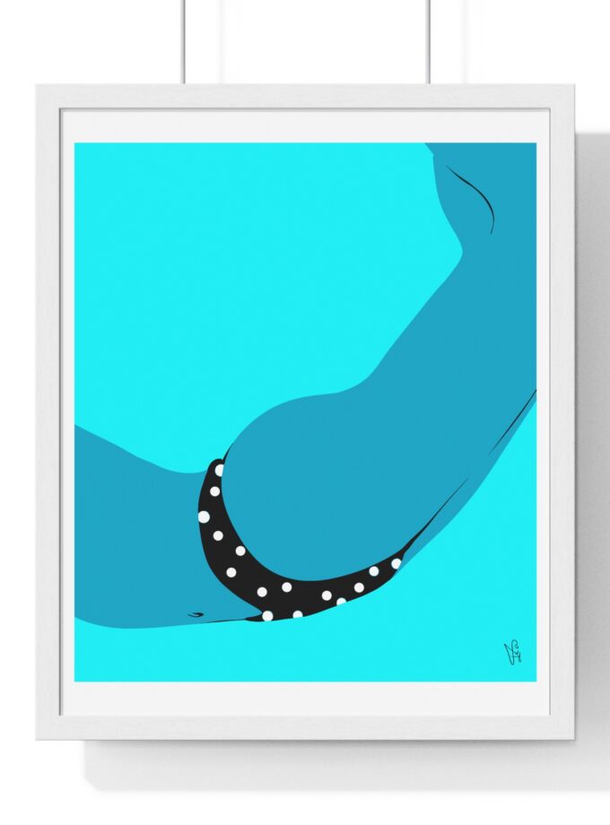 Dive In Poster, Framed