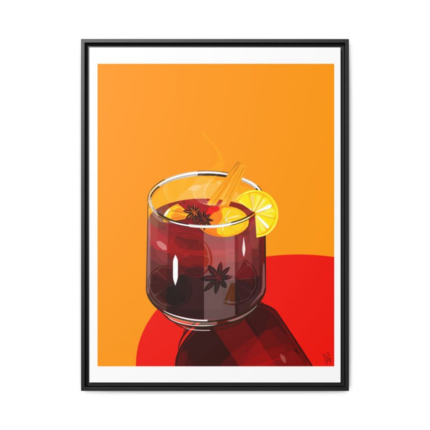 Mulled Wine Canvas, Framed - Image 17