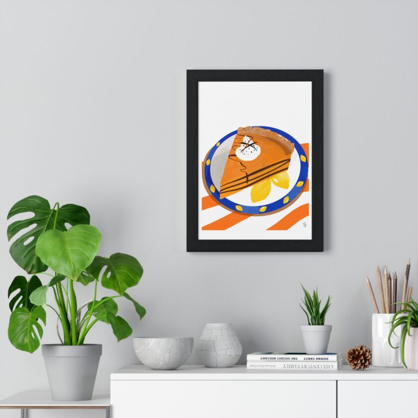 Pumpkin Pie Poster, Framed - Image 14