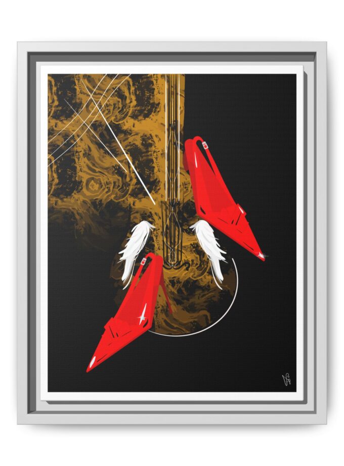 Birds Of A Feather Canvas, Framed
