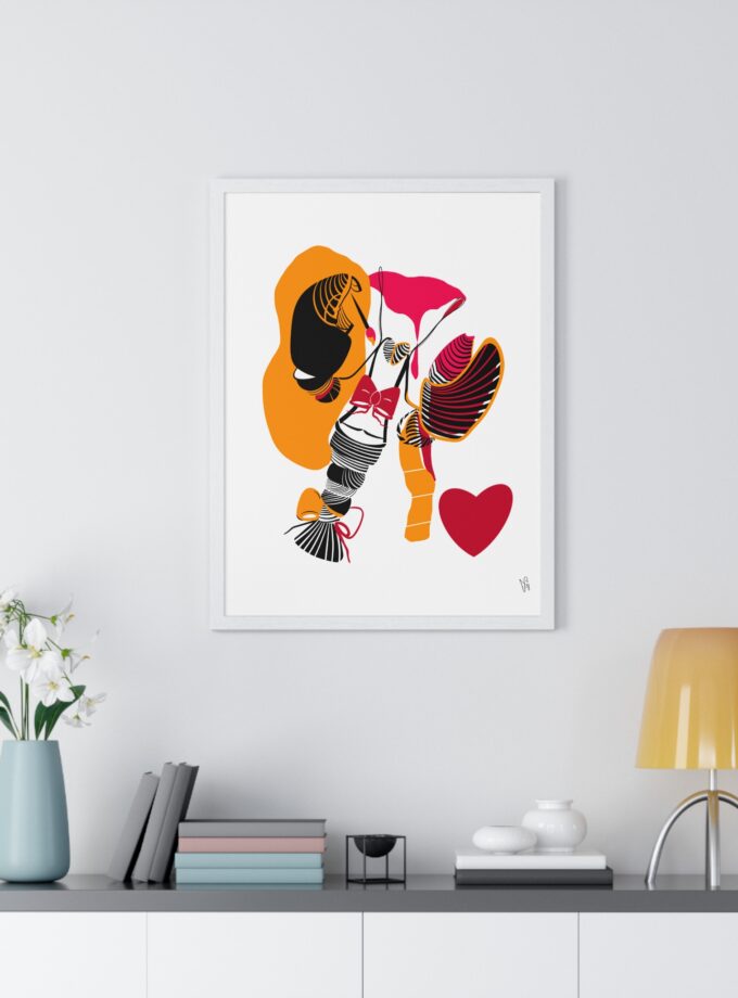 El Maestro Poster, Framed