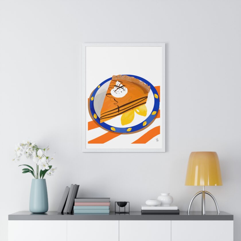 Pumpkin Pie Poster, Framed - Image 11