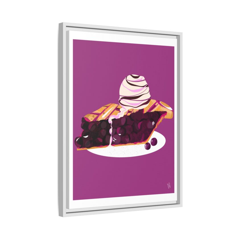 Blueberry Pie Canvas, Framed - Image 50