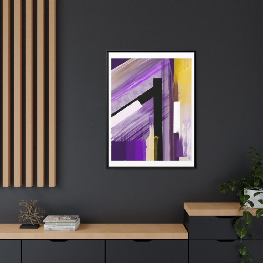 Lilac Canvas, Framed - Image 20