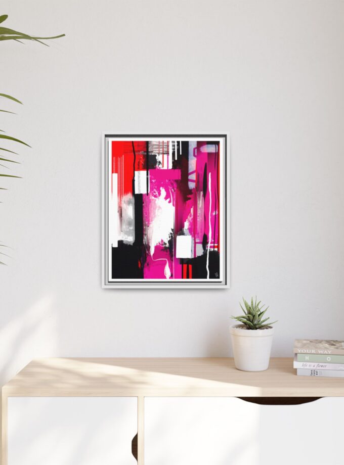 End Of Grieving Canvas, Framed