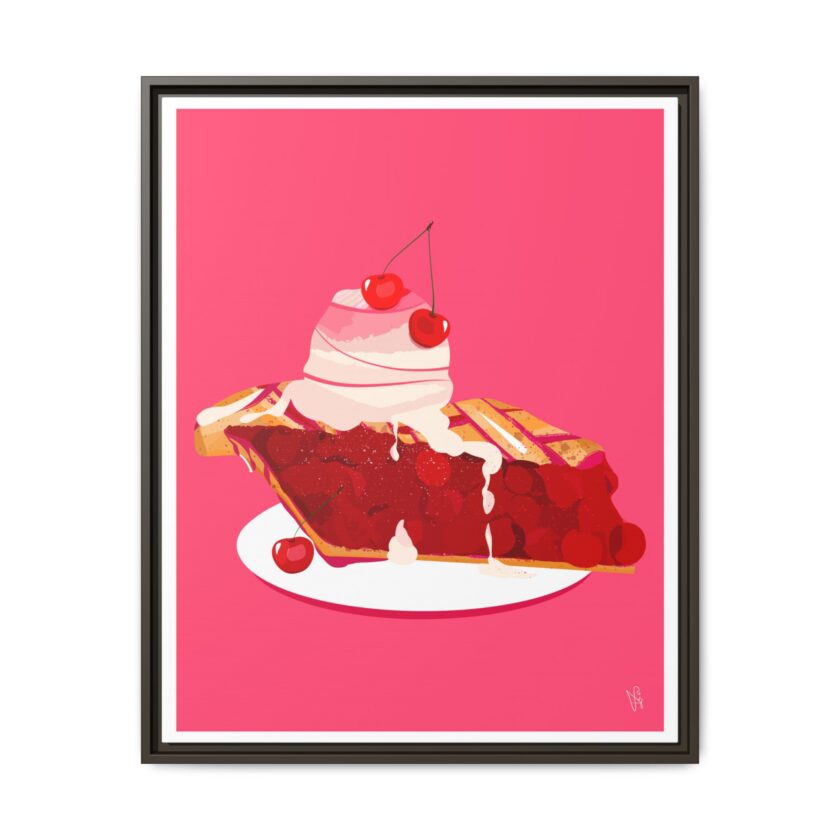Cherry Pie Canvas, Framed - Image 65