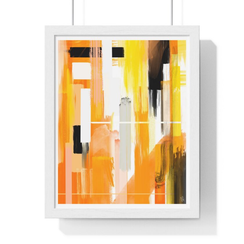 Liquid Gold Poster, Framed - Image 4