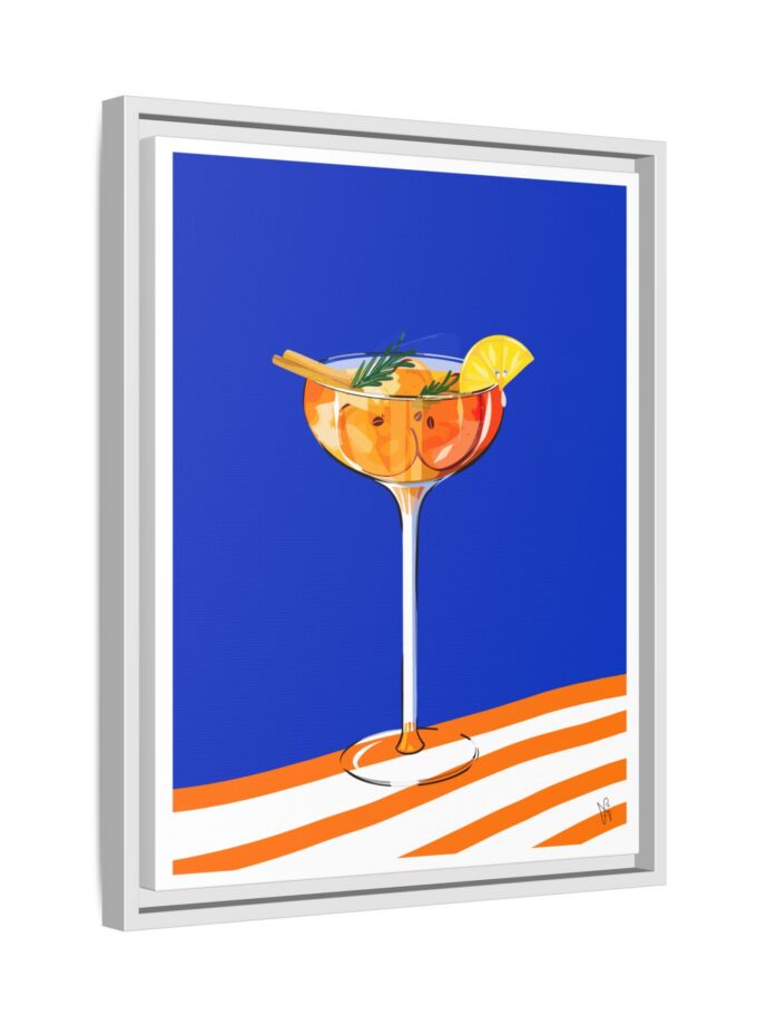 Apple Cider Canvas, Framed