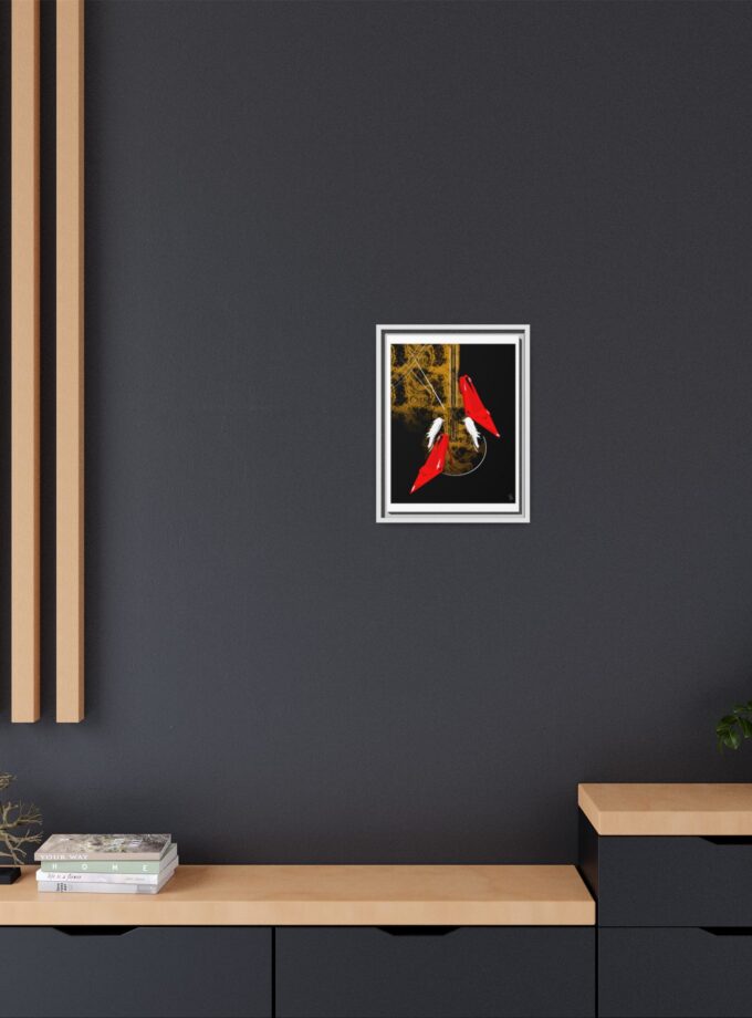 Birds Of A Feather Canvas, Framed