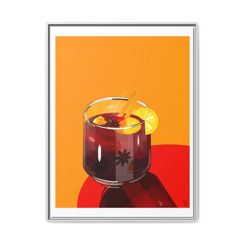 Mulled Wine Canvas, Framed - Image 57