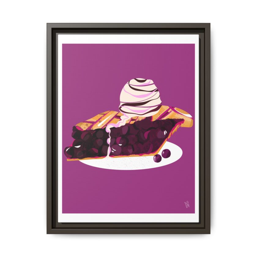 Blueberry Pie Canvas, Framed - Image 29
