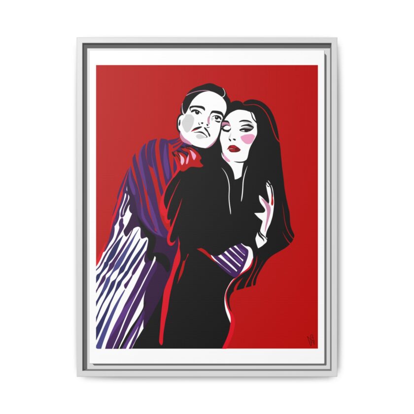 90' Bloody Halloween Canvas, Framed - Image 49