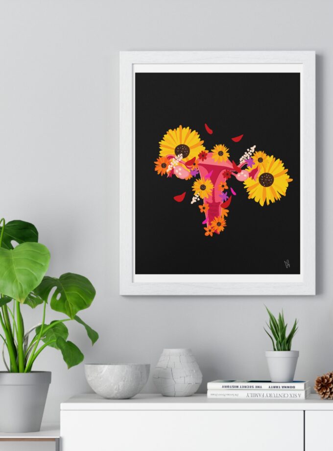 Nature Is Healing Poster, Framed