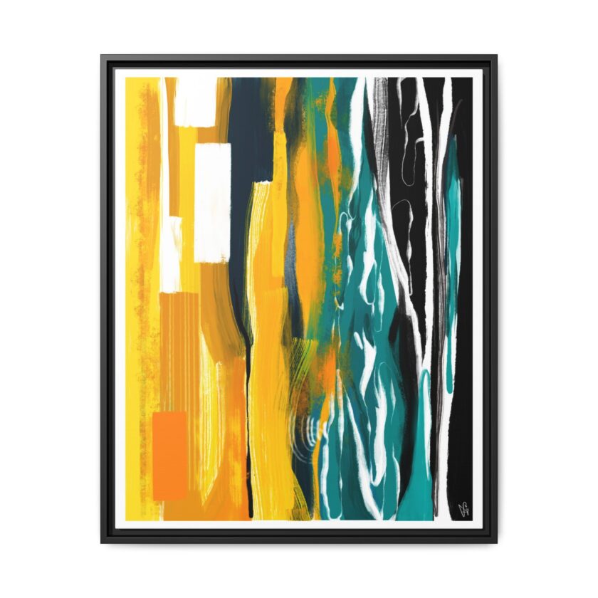 Midnight Swim Canvas, Framed - Image 61