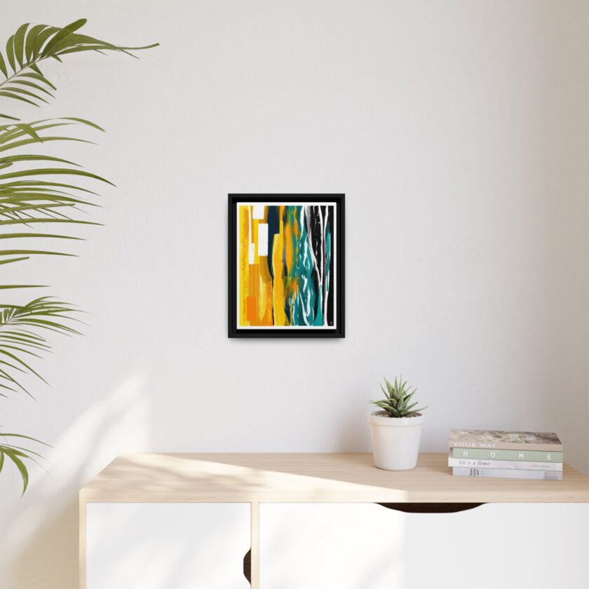 Midnight Swim Canvas, Framed - Image 3