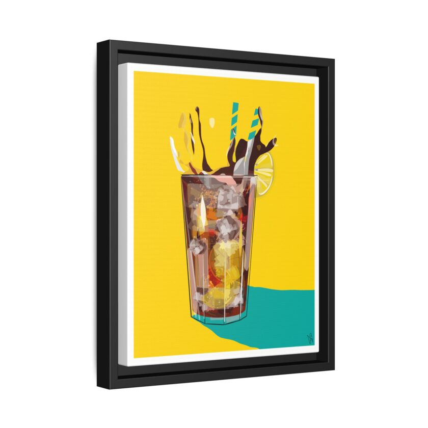Splash Canvas, Framed - Image 2