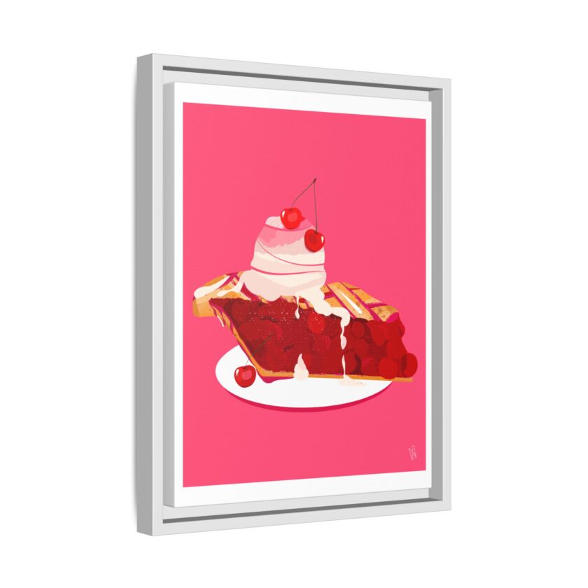 Cherry Pie Canvas, Framed - Image 34