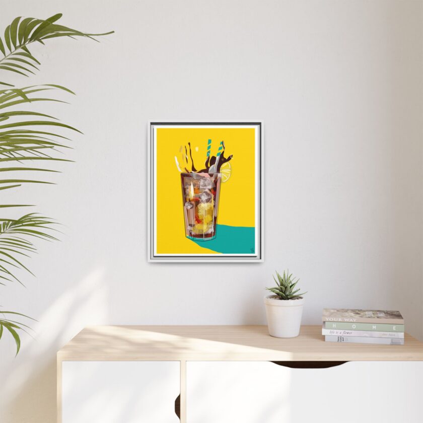Splash Canvas, Framed - Image 43