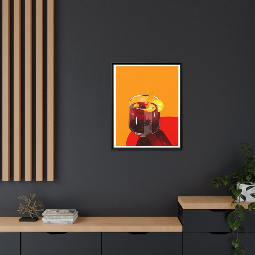 Mulled Wine Canvas, Framed - Image 64